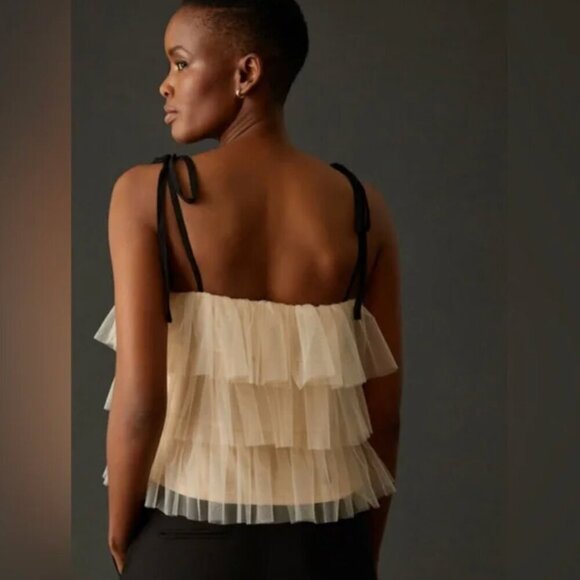 Free People Tops - Anthropologie Sunday in Brooklyn Tie-Strap Tank